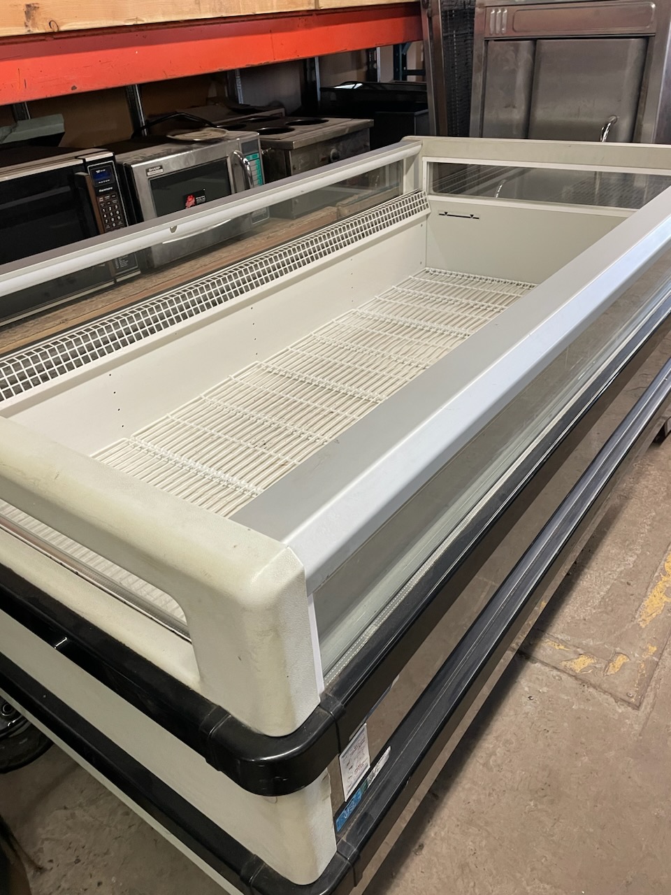 used three compartment steam table